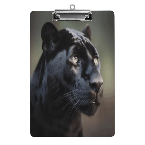 Acryl-Klemmbrett, 32,5 x 21,6 cm, lustig, geräuschlos, Tierdruck, Dateibrett, Clip, niedlich, mit flachem Profil, für Bürobedarf Acryl-Klemmbrett, 32,5 x 21,6 cm, lustig, geräuschlos, Tierdruck, Dateibrett, Clip, niedlich, mit flachem Profil, für Bürobedarf von RTSEBVN