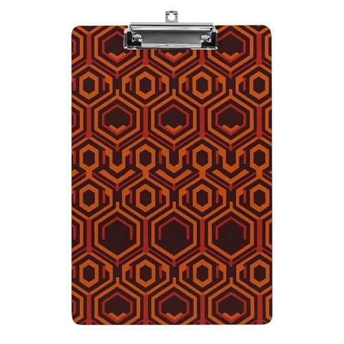 Acryl-Klemmbrett, 32,5 x 21,6 cm, lustig, glänzend, Überblick-Druck, Dateibrett, Clip, niedlich, mit niedrigem Profil, für Bürobedarf Acryl-Klemmbrett, 32,5 x 21,6 cm, lustig, glänzend, Überblick-Druck, Dateibrett, Clip, niedlich, mit niedrigem Profil, für Bürobedarf von RTSEBVN