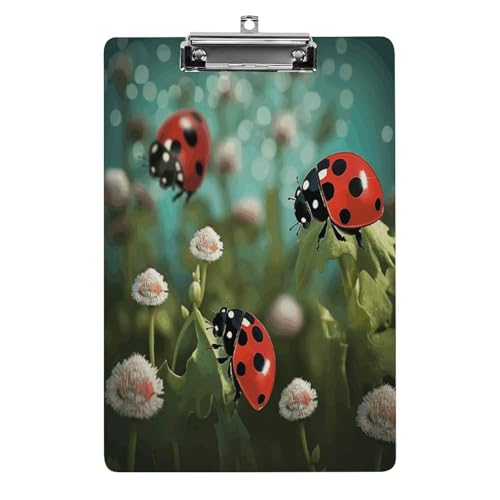 Acryl-Klemmbrett, 32,5 x 21,6 cm, lustig, natürliche Landschaft, Druck-Dateibrett, Clip, niedlich, mit niedrigem Profil-Clip für Büro Acryl-Klemmbrett, 32,5 x 21,6 cm, lustig, natürliche Landschaft, Druck-Dateibrett, Clip, niedlich, mit niedrigem Profil-Clip für Büro von RTSEBVN