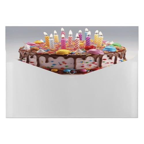 Aktenordner, tragbar, "Happy Birthday", schöne Druck-Datei-Aufbewahrungstasche, langlebig, Ordner, Organizer für Zuhause oder Büro Aktenordner, tragbar, "Happy Birthday", schöne Druck-Datei-Aufbewahrungstasche, langlebig, Ordner, Organizer für Zuhause oder Büro von RTSEBVN
