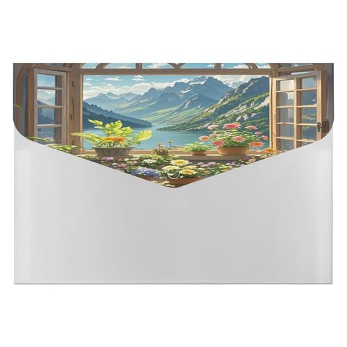Dokumentenmappen, tragbar, natürliche Landschaft, Druck, Datei-Aufbewahrungstasche, langlebig, Ordner, Organizer für Zuhause oder Büro Dokumentenmappen, tragbar, natürliche Landschaft, Druck, Datei-Aufbewahrungstasche, langlebig, Ordner, Organizer für Zuhause oder Büro von RTSEBVN