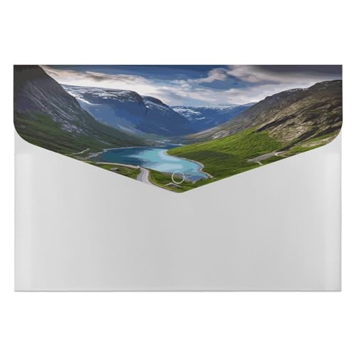 Dokumentenmappen, tragbar, norwegische Fjorde, Druckdatei, Aufbewahrungstasche, langlebig, Ordner, Organizer für Zuhause oder Büro Dokumentenmappen, tragbar, norwegische Fjorde, Druckdatei, Aufbewahrungstasche, langlebig, Ordner, Organizer für Zuhause oder Büro von RTSEBVN