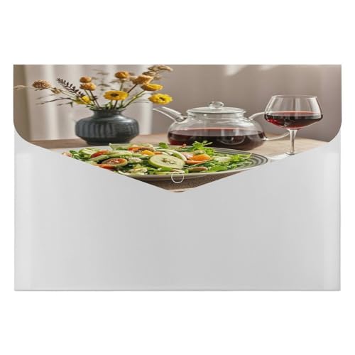 Dokumentenmappen, tragbar, zum Feiern von Essen, Drucken, Aufbewahrungsbeutel, langlebig, Ordner, Organizer für Zuhause oder Büro Dokumentenmappen, tragbar, zum Feiern von Essen, Drucken, Aufbewahrungsbeutel, langlebig, Ordner, Organizer für Zuhause oder Büro von RTSEBVN