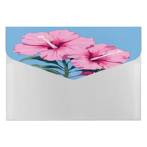 Dokumentenmappen, tragbar, zwei Hibiskusblumen, Druck-Datei-Aufbewahrungstasche, robuster Ordner, Organizer für Zuhause oder Büro Dokumentenmappen, tragbar, zwei Hibiskusblumen, Druck-Datei-Aufbewahrungstasche, robuster Ordner, Organizer für Zuhause oder Büro von RTSEBVN