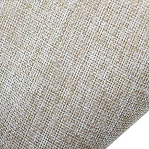 Leinenstoff 145cm breit, Dekostoff Polsterstoff Meterware Leinen Leinwandstoff Stoff Strukturstoff for Möbelstoff Vorhangstoff Sofa Stuhl DIY Kissen Tischdecken(Color11,600x145cm) von RTSFKFS