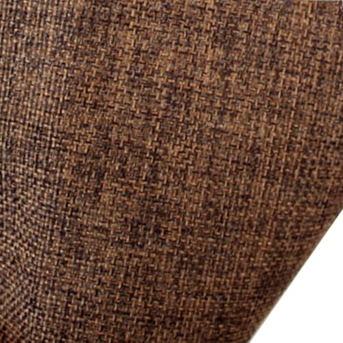 Leinenstoff 145cm breit, Dekostoff Polsterstoff Meterware Leinen Leinwandstoff Stoff Strukturstoff for Möbelstoff Vorhangstoff Sofa Stuhl DIY Kissen Tischdecken(Color12,400x145cm) von RTSFKFS