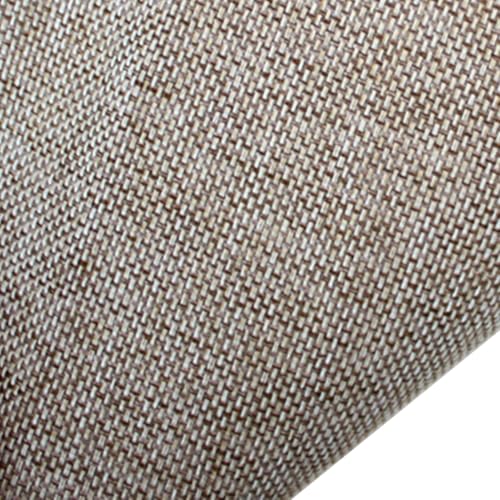Leinenstoff 145cm breit, Dekostoff Polsterstoff Meterware Leinen Leinwandstoff Stoff Strukturstoff for Möbelstoff Vorhangstoff Sofa Stuhl DIY Kissen Tischdecken(Color13,700x145cm) von RTSFKFS