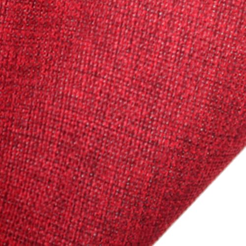 Leinenstoff 145cm breit, Dekostoff Polsterstoff Meterware Leinen Leinwandstoff Stoff Strukturstoff for Möbelstoff Vorhangstoff Sofa Stuhl DIY Kissen Tischdecken(Color14,100x145cm) von RTSFKFS