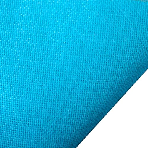 Leinenstoff 145cm breit, Dekostoff Polsterstoff Meterware Leinen Leinwandstoff Stoff Strukturstoff for Möbelstoff Vorhangstoff Sofa Stuhl DIY Kissen Tischdecken(Color6,700x145cm) von RTSFKFS