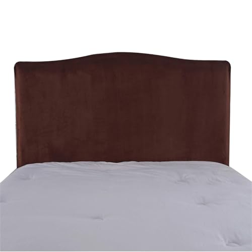 RTSFKFS Samt Bettkopfteil Hussen Bett Kopfteil Bezug, Weicher Strecken Samtstoff Staubdicht, Staubdichte Schutzhülle for gepolsterte Schlafzimmer Kopfteil(Kaffee,79inch (200cm)) von RTSFKFS