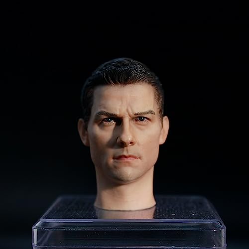RTYBCDE 1/6 Männliche Kopfskulptur, Europäischer starker Mann mit langem Hals, für 12-Zoll-Männliche-Soldaten-Aktionfigur (B) von RTYBCDE