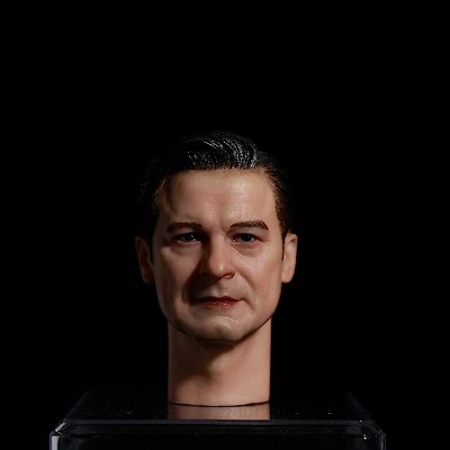 RTYBCDE 1/6 Männliche Kopfskulptur, Europäischer starker Mann mit langem Hals, für 12-Zoll-Männliche-Soldaten-Aktionfigur (K) von RTYBCDE