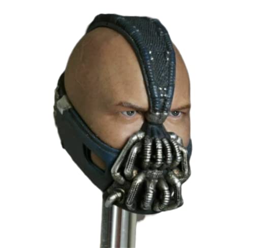 RTYBCDE 1/6 Maßstab männliche Kopf-Skulptur, europäischer starker Mann Kopf geschnitzt für 12-Zoll männliche Soldaten Action-Figuren-Sammlung (I) von RTYBCDE