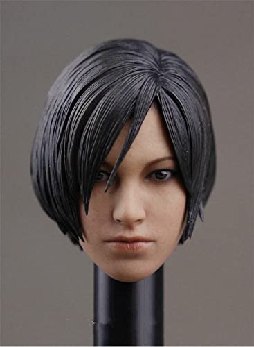 RTYBCDE 1/6 Weibliche Kopfskulptur, Europäische Frau, geschnitzt für 12-Zoll-weibliche Aktionfigur-Puppenkörper-Sammlung (E) von RTYBCDE