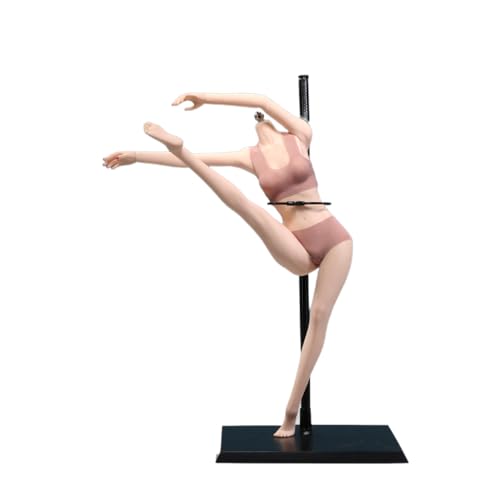RTYBCDE JIAOUDOLL 1/6 weiblicher Körper, 12 Zoll, asiatisch, flexibel, nahtlos, schmale Schultern, mittlerer Busen, Nicht abnehmbare Füße, rosa Haut (JOQ-06C) von RTYBCDE