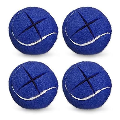 4 Stück Tennisbälle for Gehhilfen, Premium-Tennisbälle for Möbelbeine und Hartbodenschutz, Blau 4 Stück Tennisbälle for Gehhilfen, Premium-Tennisbälle for Möbelbeine und Hartbodenschutz, Blau von RTYHNCBG