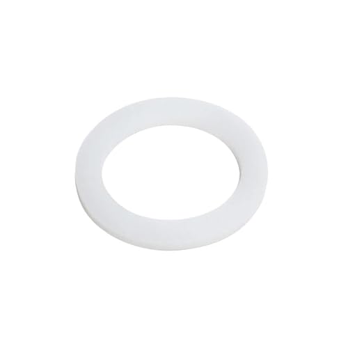 VMQ Flachdichtung DN125/200/300/400/800 Silikonkautschuk, Flanschhalterung, Flachdichtung, Dichtungsscheibe (Size : DN450 480x539x3mm) (DN125 133x188x3mm) von RTYHNCBG