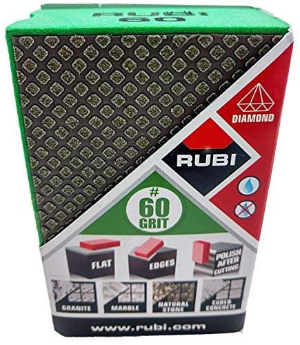 Rubi Diamant - Handschleifpads | nass & trocken | Körnung 60 von RUBI
