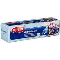 30 RUBIN Gefrierbeutel 3,0 l von RUBIN