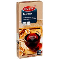 RUBIN Teefilter, 100 St. RUBIN Teefilter, 100 St. von RUBIN