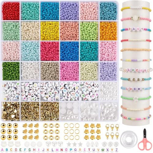 RUBY Perlen für Armbänder Pastell 3mm, Perlen Set Schmuck Perlen für Armbänder mit Buchstabenperlen Perlen zum Auffädeln für DIY Armband Halsketten Schmuckherstellung Kit, Geburtstag RUBY Perlen für Armbänder Pastell 3mm, Perlen Set Schmuck Perlen für Armbänder mit Buchstabenperlen Perlen zum Auffädeln für DIY Armband Halsketten Schmuckherstellung Kit, Geburtstag von RUBY