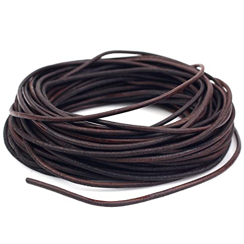 RUBY ca. 20m x 3mm Echtes Lederband Lederriemen,Classic Lederband Kette,Lederbänder für Ketten,Lederschnur für DIY-Schmuck Wie Armbänder,Halsketten und Uhrenarmbänder RUBY ca. 20m x 3mm Echtes Lederband Lederriemen,Classic Lederband Kette,Lederbänder für Ketten,Lederschnur für DIY-Schmuck Wie Armbänder,Halsketten und Uhrenarmbänder von RUBY