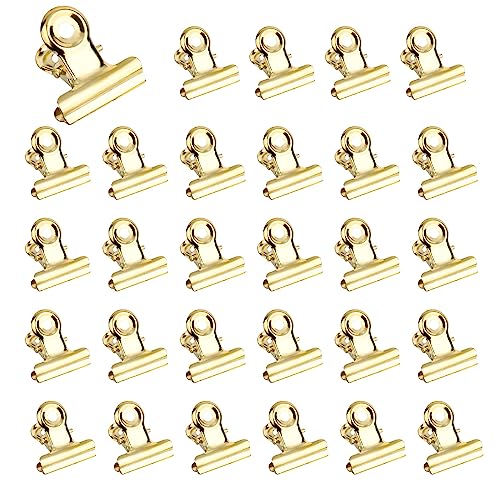 Kleine Bulldogge Büroklammern 60 Pcs Klammern Gold 22mm Kleine Klammern, Binder Clips Goldene Klammern Multi-function Clip für Fotos Office Kitchen Büro Zubehör Kleine Bulldogge Büroklammern 60 Pcs Klammern Gold 22mm Kleine Klammern, Binder Clips Goldene Klammern Multi-function Clip für Fotos Office Kitchen Büro Zubehör von RUCUDIM