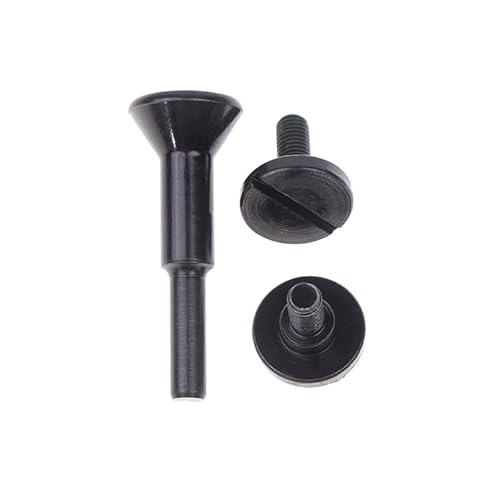 Montagedorn passend für Kreissägeblatt, Schneideisenschleifer, Verbindungsstangen-Adapter mit 6 mm Schraubenmutter für Bohrmaschinen-Drehwerkzeuge von RUDFUZ