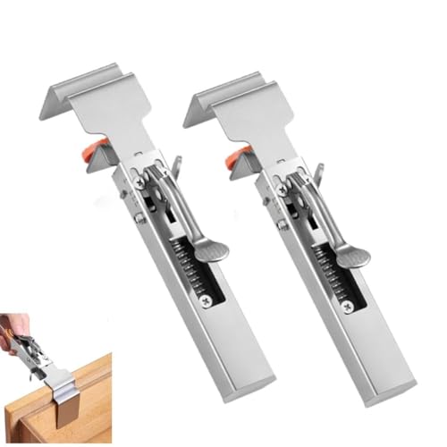 Verstellbare Schubladen-Befestigungsklemme, Schubladenfront-Installationsklemmen, Schrank-Hardware-Vorrichtung, Universal-Schubladenpaneel, Befestigungsclips, Schubladenstabilisator, Verstellbare Schubladen-Befestigungsklemme, Schubladenfront-Installationsklemmen, Schrank-Hardware-Vorrichtung, Universal-Schubladenpaneel, Befestigungsclips, Schubladenstabilisator, von RUDFUZ