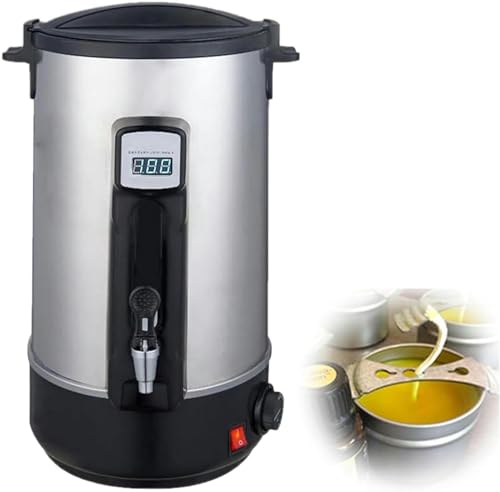 RUGPDA Kerzenwachs-Melter, Schmelztopf für Kerzen mit Ausgießer für schnelleres Ausgießen und Temperaturkontrolle, kein Verstopfen und leicht zu reinigen RUGPDA Kerzenwachs-Melter, Schmelztopf für Kerzen mit Ausgießer für schnelleres Ausgießen und Temperaturkontrolle, kein Verstopfen und leicht zu reinigen von RUGPDA