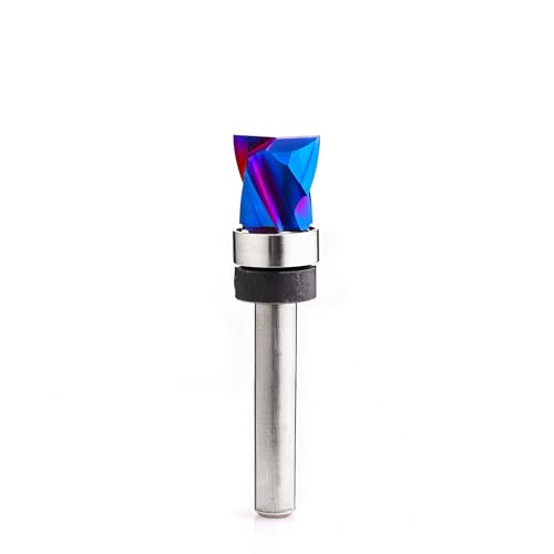 Oberlager-Fräser-Bit mit Auf- und Abwärtsspiralschablone, Router Bit für Holzbearbeitung, Trimm-Schaftfräser, TB1132 Oberlager-Fräser-Bit mit Auf- und Abwärtsspiralschablone, Router Bit für Holzbearbeitung, Trimm-Schaftfräser, TB1132 von RUHIWORKER FOR INDUSTRIAL USE ONLY