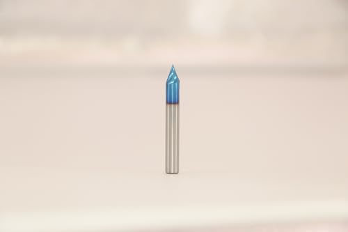 Ruhi 45 Grad V-Nutfräser-Bit-Set mit 1/4-Zoll-Schaft Hartmetall-Fasenschaftfräser Carving Liner Point V Bit für CNC-Gravur und Anfas-Schriftzug V3145 Ruhi 45 Grad V-Nutfräser-Bit-Set mit 1/4-Zoll-Schaft Hartmetall-Fasenschaftfräser Carving Liner Point V Bit für CNC-Gravur und Anfas-Schriftzug V3145 von RUHIWORKER FOR INDUSTRIAL USE ONLY