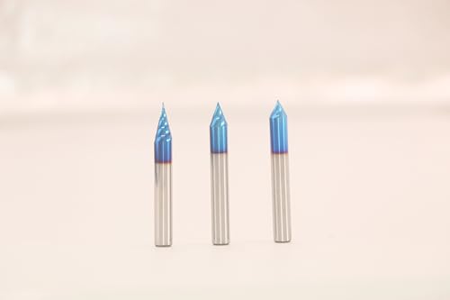 Ruhi V3363 CNC-Fräser-Set mit V-Nut, 30 Grad, 45 Grad, 60 Grad, mit 1/4-Zoll-Schaft, Hartmetall-Fasenschaftfräser, Schnitz-Liner-Point-V-Bit für CNC-Gravur und Anfas-Schriftzug Ruhi V3363 CNC-Fräser-Set mit V-Nut, 30 Grad, 45 Grad, 60 Grad, mit 1/4-Zoll-Schaft, Hartmetall-Fasenschaftfräser, Schnitz-Liner-Point-V-Bit für CNC-Gravur und Anfas-Schriftzug von RUHIWORKER FOR INDUSTRIAL USE ONLY