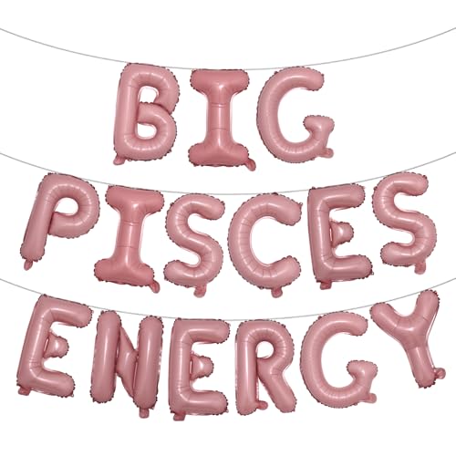 Mehrfarbige große Fische Energieballon-Banner, Geburtstagsparty-Dekoration, Fische Geburtstag, 40,6 cm Buchstaben, 21. Geburtstag, 30. Geburtstag, große Fische Energie, Rosa Mehrfarbige große Fische Energieballon-Banner, Geburtstagsparty-Dekoration, Fische Geburtstag, 40,6 cm Buchstaben, 21. Geburtstag, 30. Geburtstag, große Fische Energie, Rosa von RUIANSI