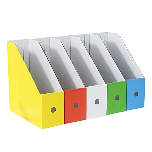 Archiv-Stehsammler Recyceltem Karton Zeitschriftenbox System Stehordner Aktenhalter Bürobedarf Zeitschriftenhalter Datei Organizer für Home Office Schreibtisch Speicherorganisator 5er Pack Archiv-Stehsammler Recyceltem Karton Zeitschriftenbox System Stehordner Aktenhalter Bürobedarf Zeitschriftenhalter Datei Organizer für Home Office Schreibtisch Speicherorganisator 5er Pack von RUIXIA