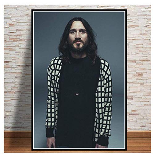 RUIYANMQ Leinwandbild John Frusciante Rockmusikstar Gitarrist Wandkunst Poster Und Drucke Für Raum Wohnkultur Mv5Ct 40X60Cm Rahmenlos von RUIYANMQ