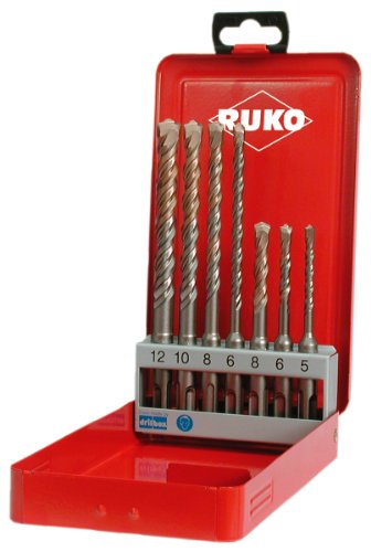 RUKO 205246 Hammerbohrersatz SDS - Plus, 7er Set von RUKO