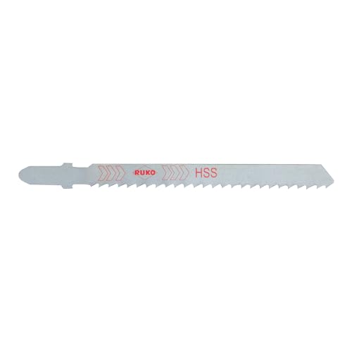 RUKO 5x Stichsägeblatt 8013 HSS blank geschränkt - 3218013 von RUKO