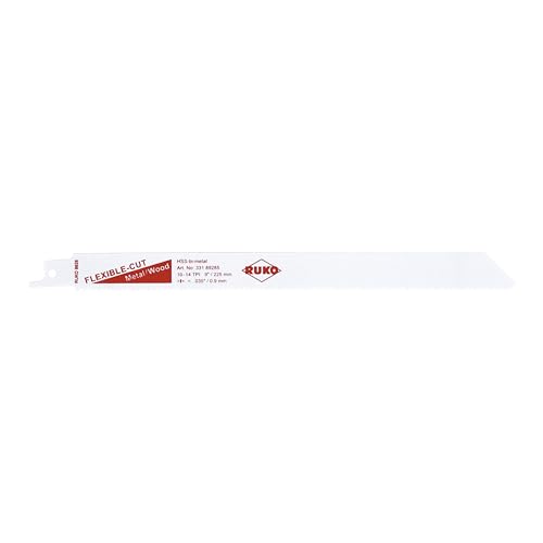 Ruko 33189285 Säbelsägeblatt 8928-5 225 x 18 x 0.9 mm, 5-Stück Ruko 33189285 Säbelsägeblatt 8928-5 225 x 18 x 0.9 mm, 5-Stück von RUKO