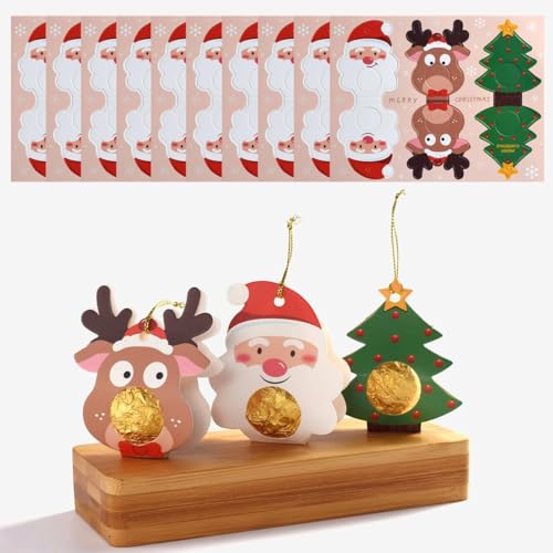 Weihnachten Anhänger Geschenkbox Klein 30 Stück, RUNEAY Schokolade Candy Box Geschenkpapier Weihnachtsdeko Weihnachtsbaum Schokolade Weihnachten Basteln Deko für Weihnachtsbaum Geschenke Weihnachten Anhänger Geschenkbox Klein 30 Stück, RUNEAY Schokolade Candy Box Geschenkpapier Weihnachtsdeko Weihnachtsbaum Schokolade Weihnachten Basteln Deko für Weihnachtsbaum Geschenke von RUNEAY