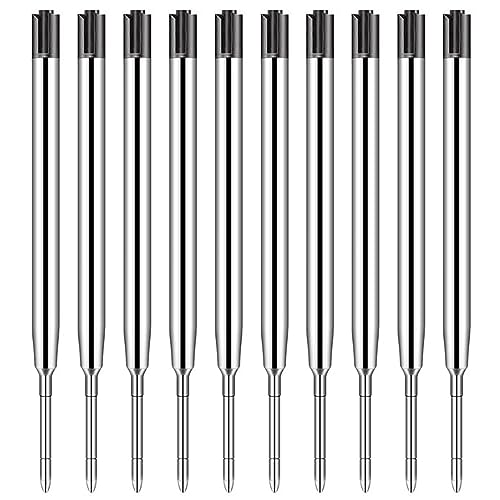 10er-Set Großraumminen für Kugelschreiberminen Großraumminen Metall Ersatzminen für das G2-Format,Kompatible Minen 1,0mm Strichstärke M,Ersatzminen - Kugelschreiber Minen Schreibfarbe Schwarz 10er-Set Großraumminen für Kugelschreiberminen Großraumminen Metall Ersatzminen für das G2-Format,Kompatible Minen 1,0mm Strichstärke M,Ersatzminen - Kugelschreiber Minen Schreibfarbe Schwarz von RUNFENG