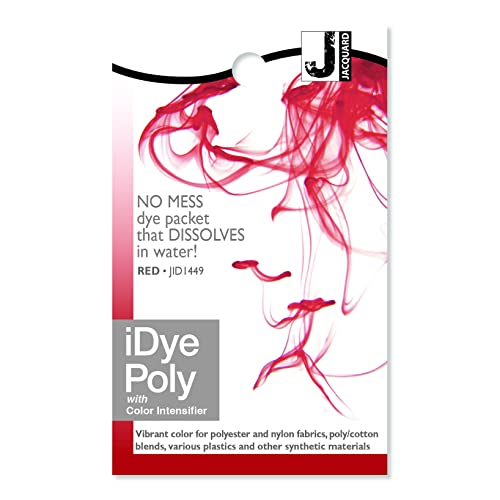 Jacquard iDye Poly - Stofffarbe fuer Synthetik - Rot