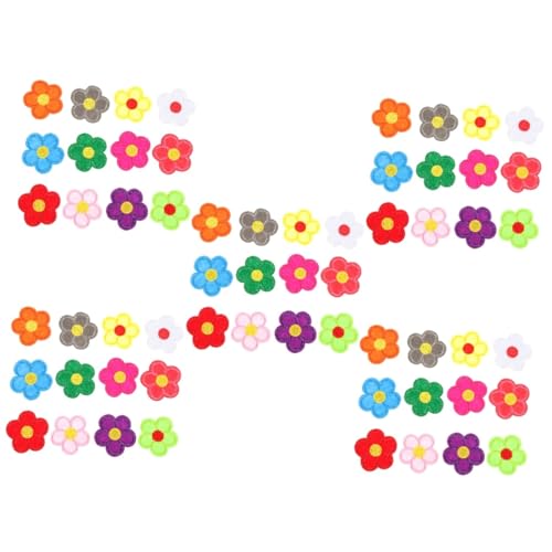 Bestickte Stoffflicken mit Blumenmuster, Applikationen für Kleidung, 60 Stück zum Reparieren und Dekorieren Bestickte Stoffflicken mit Blumenmuster, Applikationen für Kleidung, 60 Stück zum Reparieren und Dekorieren von RURUR