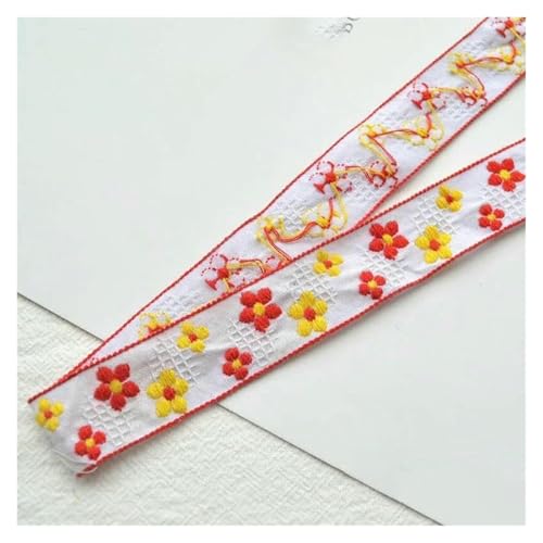 Jacquard-Band, bestickter Stoff, 1 m, Blumenstickerei, Jacquard-Spitzenband, Basteln, Weiß Jacquard-Band, bestickter Stoff, 1 m, Blumenstickerei, Jacquard-Spitzenband, Basteln, Weiß von RURUR