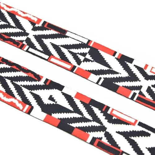 Jacquard-Band, bestickter Stoff, 91 cm, ethnisches Band, DIY, Kleidung, Tasche, Zubehör von RURUR