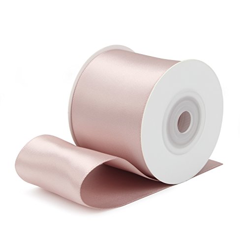 RUSPEPA Doppelseitiges Satinband – 50mm x 9m Geschenkband Dekoband - 813 Champange RUSPEPA Doppelseitiges Satinband – 50mm x 9m Geschenkband Dekoband - 813 Champange von RUSPEPA
