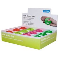 RUSSKA Antistressball 3 x orange, 3 x gelb, 3 x pink, 3 x grün, Ø 6,0 cm, 12 St. RUSSKA Antistressball 3 x orange, 3 x gelb, 3 x pink, 3 x grün, Ø 6,0 cm, 12 St. von RUSSKA