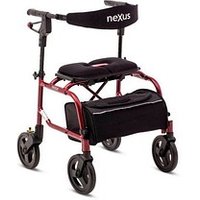 RUSSKA Rollator neXus 11445072 rot, schwarz von RUSSKA