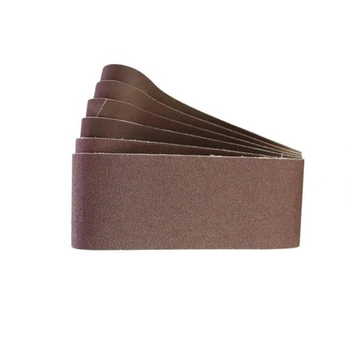 Schleifbänder, Sandstrahlwerkzeuge, 3 Stück 18 x 3 Zoll Schleifmittel M990 Schleifwerkzeug Holz Weichmetall Polieren, 18" x 3" Hartmetall Schleifen(AO P800) von RUTHYEARS