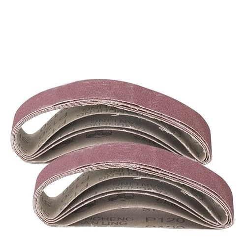Schleifbänder, Sandstrahlwerkzeuge, 5 Stück 40 x 305 mm Schleifbänder Schleifbandschleifer Körnung 40/60/80/120 Schleifpolierwerkzeuge(5pcs Grit 40) von RUTHYEARS